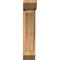 Ekena Millwork Thorton Slat Smooth Bracket w/ Offset Brace, Western Red Cedar, 5 1/2"W x 14"D x 26"H BKT0604X14X26THR06SWR - alternate 3
